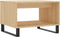 vidaXL - Salontafel - 60x50x40 - cm - bewerkt - hout - sonoma - eikenkleurig