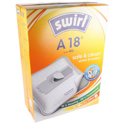 Swirl A18 - Stofzuigerzakken MicroPor Plus - Voor AEG stofzuigers