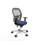 Piqueras y Crespo 1D086N0 - Bureaustoel - Verstelbare hoogte met armleuning - Marineblauw