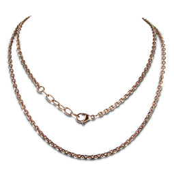LOCKits 980600178 - Stalen Collier - 90 + 3 cm - Rosekleurig