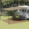 vidaXL - Tenttapijt - 400x400 - cm - taupe
