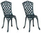 vidaXL - Tuinstoelen - 2 - stuks - Groene - Gietaluminium