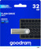 Goodram UUN2 - USB Flash Drive 32GB - USB 2.0 - Zilver