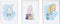 Bladen Crochetts Alice 33 x 43 x 2 cm 3 Onderdelen