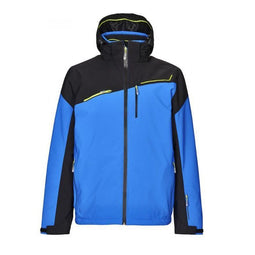 Killtec Den - Ski Jas Heren - Waterkolom 10.000 mm - Blauw/Zwart