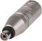 Neutrik NA2MPMF - XLR (m) - RCA (v) adapter - Zilver