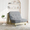 vidaXL Futon slaapbank met matras 100x206x11 cm geïmpregneerd hout-VXL-846770