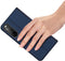 Dux Ducis - Geschikt voor Sony Xperia 10 V - Slim bookcase hoesje - Donkerblauw