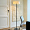 Dyberg Larsen Calix - Vloerlamp - Stoffen kap - Nature/Black