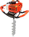 Kibani Grondboor 52cc - Benzine - 2.3 pk 2-taktmotor - excl. Boren
