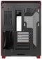 Montech King 95 - Tower - ATX/Micro-ATX/Mini-ITX - Gehard glas - Rood