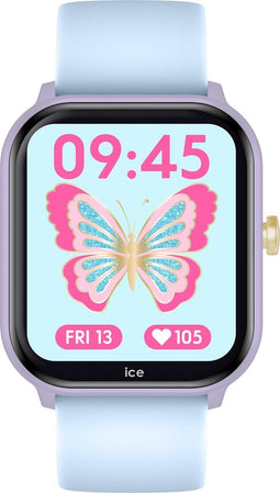Ice-Watch - Ice smart junior 2.0 - Verbonden kinderhorloge met stappenteller - Paars blauw