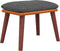 vidaXL - Voetenbank - 45x29,5x35 - cm - stof - en - kunstleer - donkergrijs