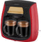 Koffiezetapparaat - SENCOR - SCE 2101RD - 0,3 L - 500 W - Inclusief 2 kopjes - Rood
