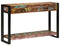 vidaXL - Console - Tafel - Kleurig - 120x33x75 - cm - Massief - Gerecycled - Hout