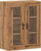vidaXL - Wandkast - 69,5x34x90 - cm - artisanaal - eikenkleurig