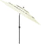 vidaXL - Parasol - 3-laags - Aluminium paal - 300 cm - Zand