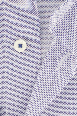 Michaelis - Overhemd - Strijkvrij slim fit - Blauw (2024)