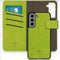 iMoshion Hoesje Geschikt voor Samsung Galaxy S21 FE Hoesje Met Pasjeshouder - iMoshion Uitneembare 2-in-1 Luxe Bookcase - Groen