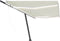 vidaXL - Luifel - automatisch - met - LED - en - windsensor - 500x350 - cm - crèmekleur
