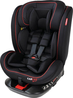 Carkids i-Size Autostoeltje Darcy - 360° Draaibaar - ISOFIX - Verstelbaar - Zwart Rood