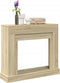 vidaXL - Haardombouw - 100x30x87,5 - cm - bewerkt - hout - sonoma - eikenkleurig
