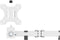 Deltaco GAM-040-W - Dubbele monitor bureausteun - 13