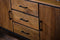 Furntastik Barcelos Dressoir, 180 cm, bruin