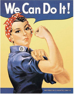 Wandbord - we can do it! -30x40cm-