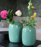 Vase The World - Vaas Artic Pastel Green Groen - Maat S - Ø21 x H29 cm