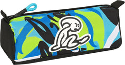 Schoolpennenzak El Niño Green bali Zwart (21 x 8 x 7 cm)