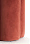 Light & Living Poef Nalani - Bordeaux - 38x38x45cm - Modern