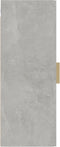 vidaXL - Wandkast - 34,5x34x90 - cm - betongrijs