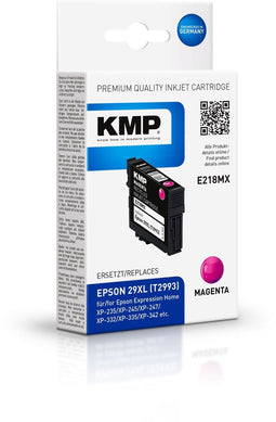 KMP E218MX - Inktcartridge - Compatibel met XP-235, XP-245, XP-247, XP-332, XP-335, XP-342, XP-345, XP-432, XP-435, XP-442, XP-445 - Magenta (6,4ml)