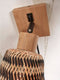 GOOD&MOJO Wandlamp Java - Bamboe Naturel/Zwart - Ø15cm - Binnen Modern