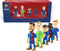 Figurenset Minix FC Barcelona - 5 Onderdelen - 7 cm (5 stuks)