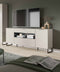 Furnilux Noida - Dressoir - Tijdloos ontwerp - Zwart - 41x185x80cm