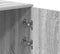 vidaXL - Opbergkast - 50x45x103,5 - cm - bewerkt - hout - grijs - sonoma - eikenkleur