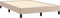 vidaXL - Bedframe - zonder - matras - 120x190 - cm - kunstleer - cappuccinokleurig