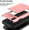 imoshion Hoesje Geschikt voor iPhone Xr Hoesje - Ruimte voor 2 pasjes - imoshion Backcover met pasjeshouder - Rosé Goud