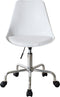 Bureaustoel - hoogte verstelbaar - wit