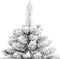 vidaXL - Kunstkerstboom - met - scharnieren - en - sneeuw - 120 - cm