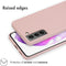 iMoshion Hoesje Geschikt voor Samsung Galaxy S22 Plus Hoesje Siliconen - iMoshion Color Backcover - lichtroze