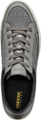 GEOX D BLOMIEE - Dames Veterschoenen - Ademend - DK GREY - Maat 38