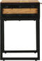 vidaXL - Nachtkastje - 40x35x50 - cm - Massief - Acaciahout