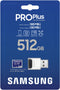 Samsung Pro Plus - microSDXC (2023) 512GB - UHS-I 180 MB/s - Blauw