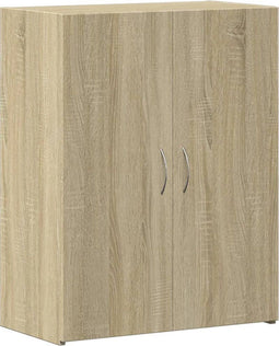 vidaXL - Archiefkast - 60x32x77,5 - cm - bewerkt - hout - sonoma - eikenkleurig