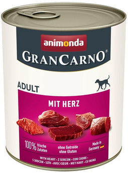 GranCarno Adult 6x800g - met hart