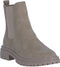POSH by Poelman Lot - Dames Chelsea Laarzen - Elastieken inzet en ritssluiting - Beige