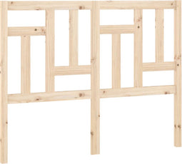 vidaXL - Hoofdbord - 140,5x4x100 - cm - massief - grenenhout